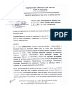 Decreto #050 - 2023 - Dispõe Sobre A Homologação Do Resultado Final Do Concurso Público Realizado Pelo Município de Divino-MG e Dá Outras Providências