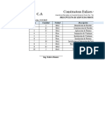 Plantilla para Presupuesto