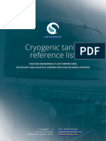 Cryogenic Tanks Reference List 2023 Ok