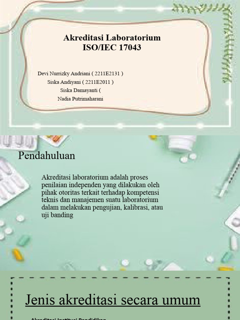 Akreditasi Laboratorium ISO/IEC 17043 | PDF