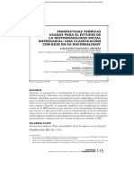 Perspectivas Teóricas Usadas para El Estudio de La Responsabilidad Social Empresarial