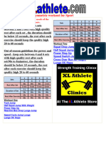 Various Guideline Plyo Workouts