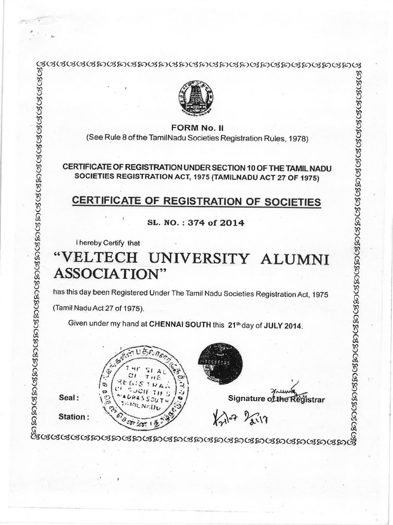 ALUMNI ASSOCIATION REGISTRATION PROCEDURE IN TAMILNADU visual data 5
