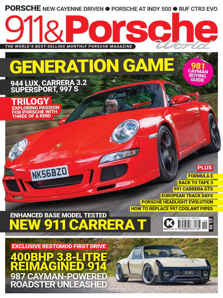 911 Porsche World - Issue 352 November 2023 UserUpload Net, PDF, Car Body  Styles