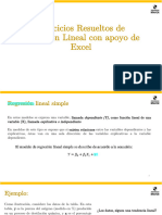 Ejercicios Resueltos Correlación y Regresión Lineal en Excel