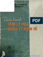 Tâm Lý Học Quản Lý Kinh Tế