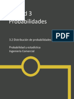 Unidad 3 - Probabilidades - U3.2 - Distribución - de - Probabilidades
