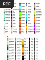 R Color Names and Codes List | PDF | Computer Graphics | Cascading ...