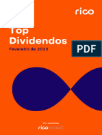 Top Dividendos Rico - Fevereiro 2023