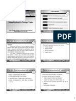 Chapter 2. Sales Contract in Foreign Trade