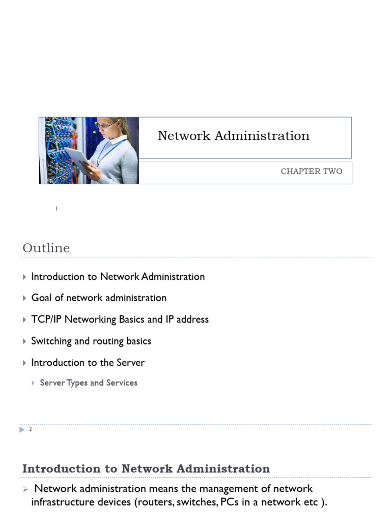 Ch02 Network Administerations | PDF | Ip Address | Computer Network