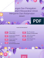 Perlindungan Dan Penegakan Hukum Dalam Masyarakat Untuk Menjamin Dan Kedamaian