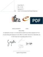 Laboratory Report 1 Fineness Test of Portland Cement Group 5