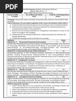 1stSemFA2023-24 - B.com - Revised Syllabus 2023-24