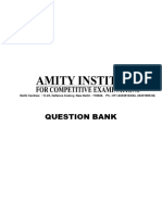 Amity Question Bank