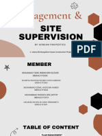 Site Supervison Presentation