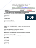 Soal Bin Mid Semester Ganjil (Kelas Xi & Xii)