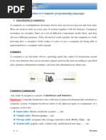 L1 Computer Program Introduction