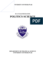 B.S Political Science Complete Course