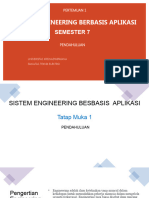 Siatem Engineering Besbasis Aplikasi