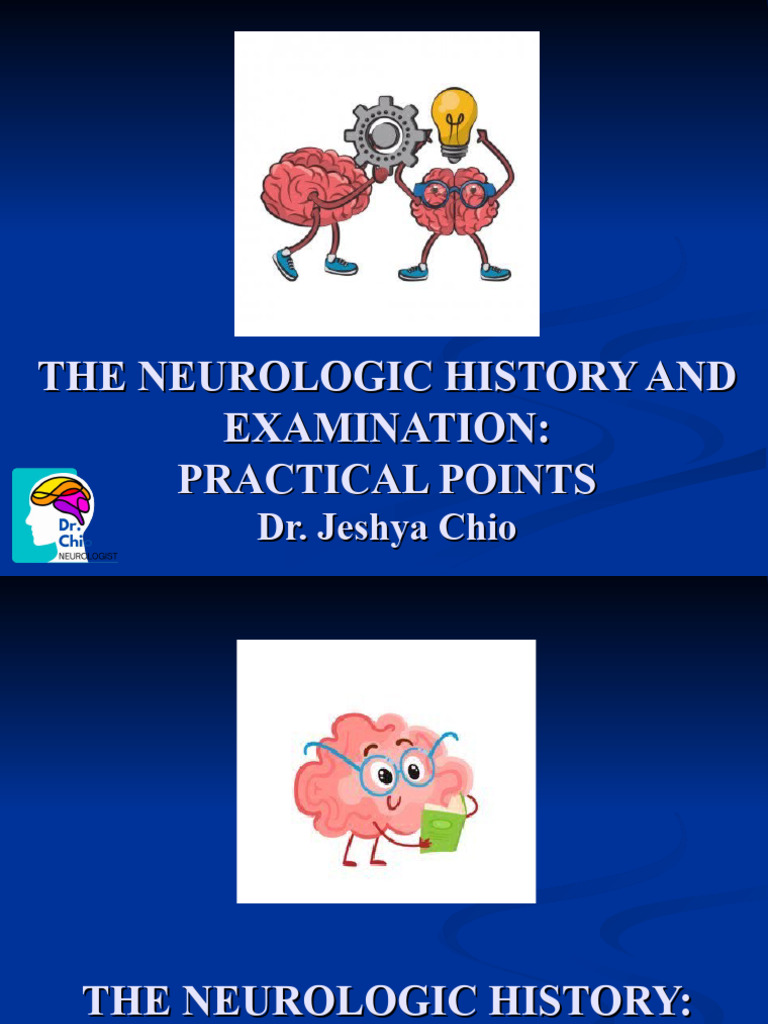 Neurosciences The Neurological History and Examination PDF