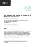 Download High Performance Work Practices by farhanyousaf SN6911838 doc pdf