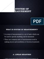 System of Measurement