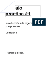 Trabajo Práctico #1: Introducción A La Ingeniera en Computación