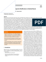 Physical Exercise and Epigenetic Modifications in Skeletal Muscle