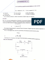 Exp 1 Ohm's Law