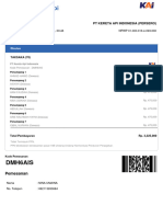 Payment Detail Perjalanan