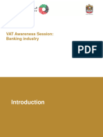 2018 Financial Services Banking Industry Vat Awareness Session