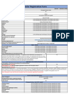 Sample Vendor Form