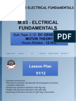 3.12 DC Generator Motor Theory