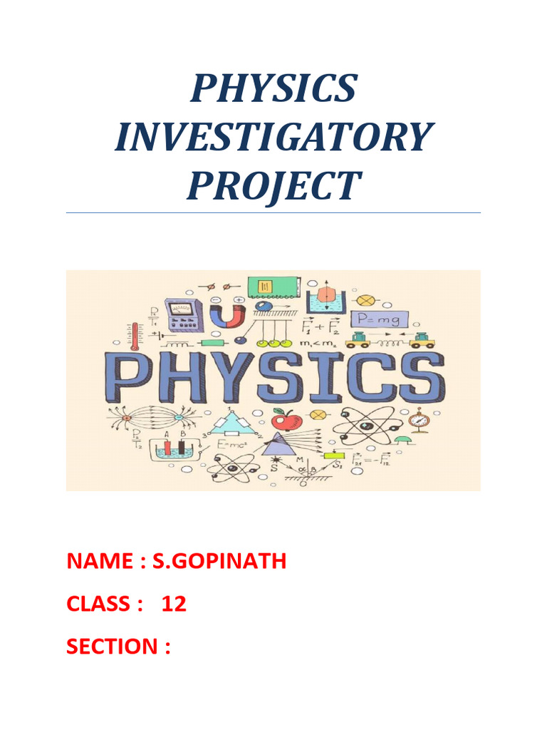 Physics Project Understand | PDF | Magnetic Field | Torque