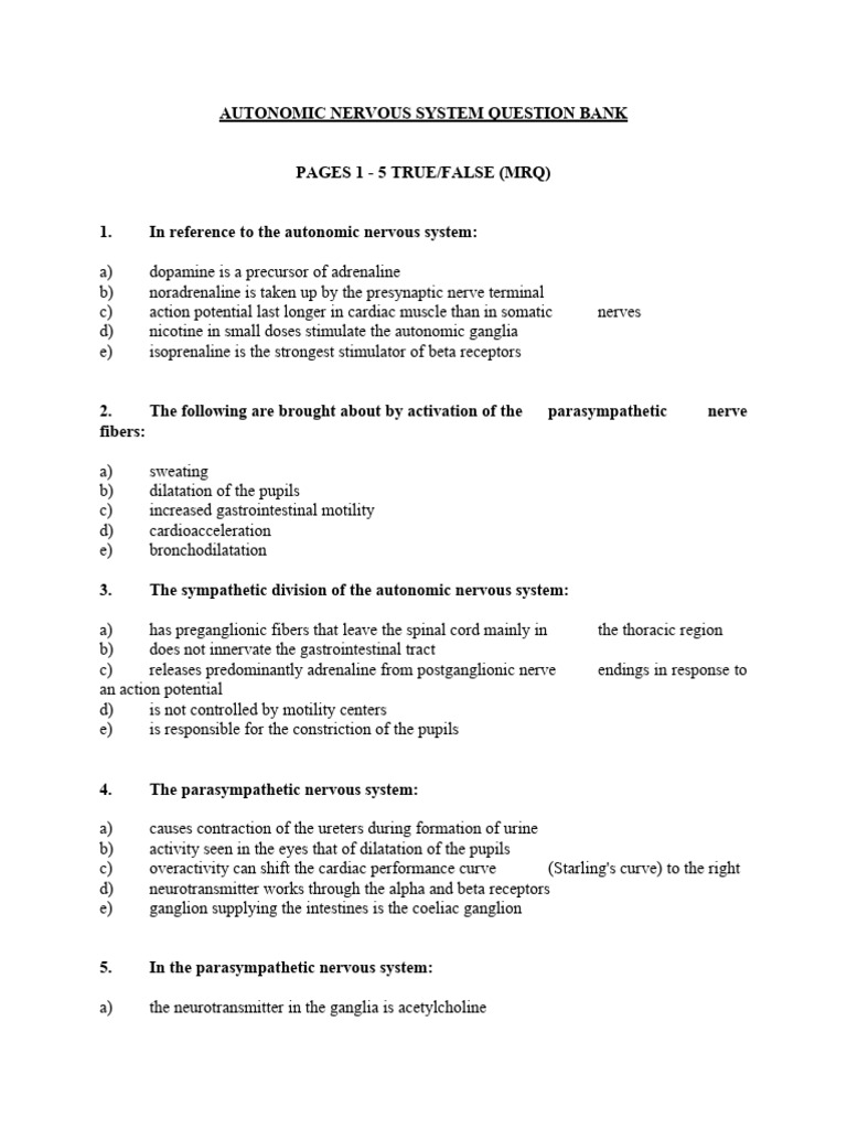 Immune System Questions Quizlet