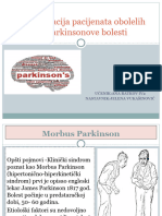 Rehabilitacija Pacijenata Obolelih Od Parkinsonove Bolesti