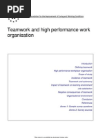 Download Teamwork and High Performance Work ion by farhanyousaf SN6911984 doc pdf