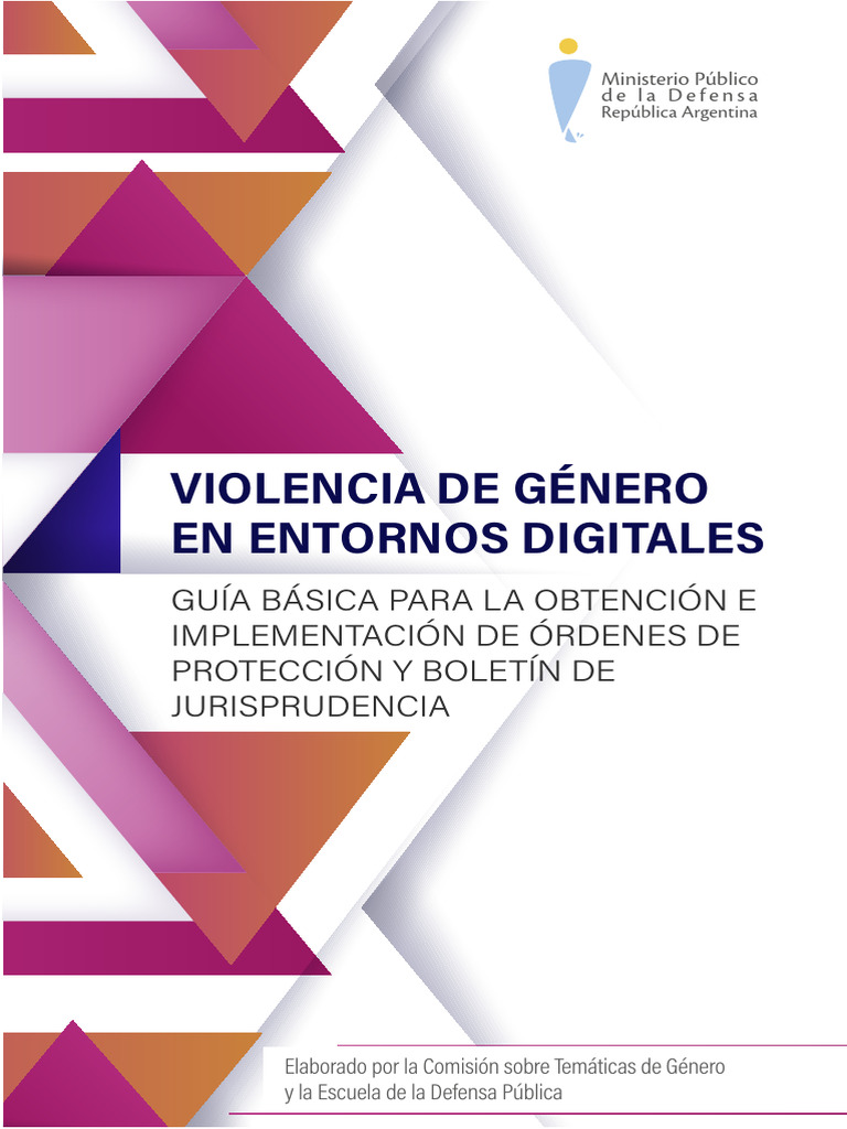 Violencia de Genero Digital - GUÍA BÁSICA PARA LA OBTENCIÓN E ...