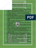 Reglamento de La Liga Futbol Rapido