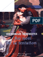 Deborah Simmons Au Nom de La Tentation