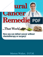 Natural Cancer Remedies Revised 07-08-09