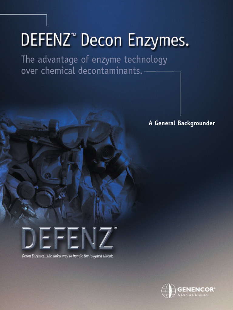 Defenz Brochure | PDF | Chemical Warfare | Nerve Agent
