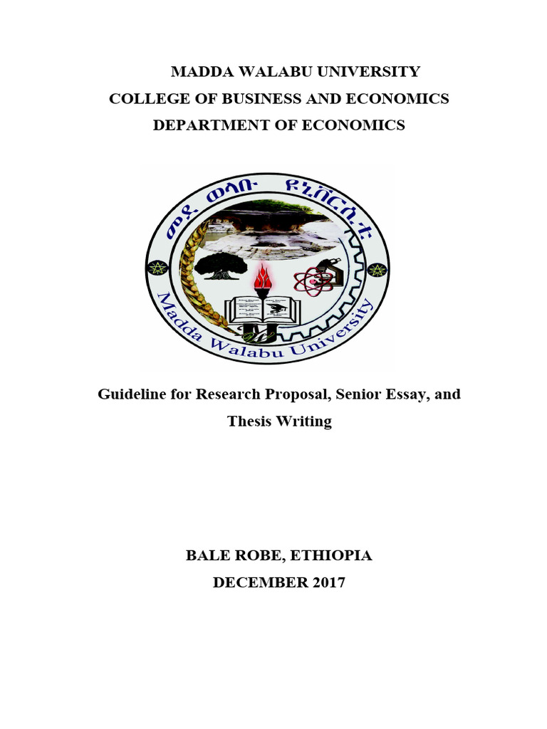 Research Guideline Pdf Thesis Methodology