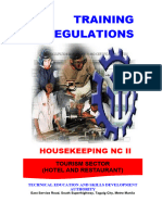 TR Housekeeping NC II
