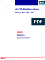08 - 02 - 22 - Implementing - OTL For Many Business Groups