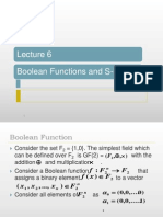Boolean Functions and S-Boxes