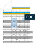 2023 Term II Timetable For Electrical Dept