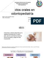 Hábitos Orales en Odontopediatría