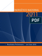 Balanço Energético Nacional - 2011